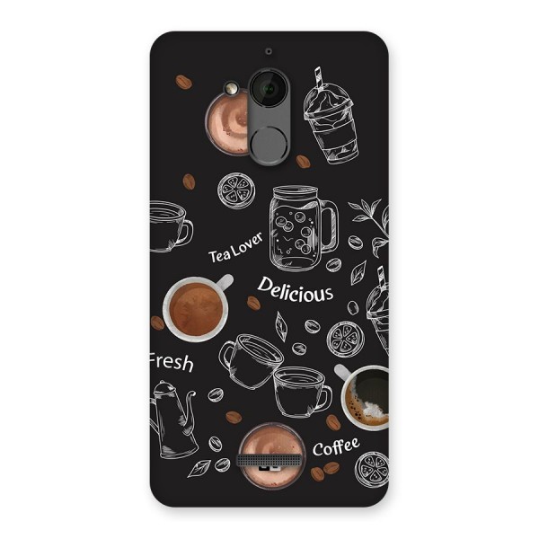 Tea And Coffee Mixture Back Case for Coolpad Note 5