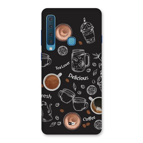 Tea And Coffee Mixture Back Case for Galaxy A9 (2018)