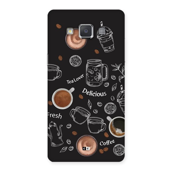 Tea And Coffee Mixture Back Case for Galaxy Grand 3