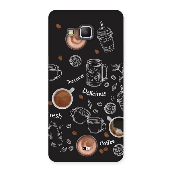 Tea And Coffee Mixture Back Case for Galaxy Grand Prime