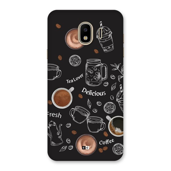 Tea And Coffee Mixture Back Case for Galaxy J4