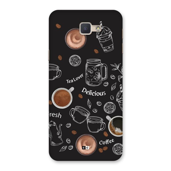 Tea And Coffee Mixture Back Case for Galaxy J5 Prime