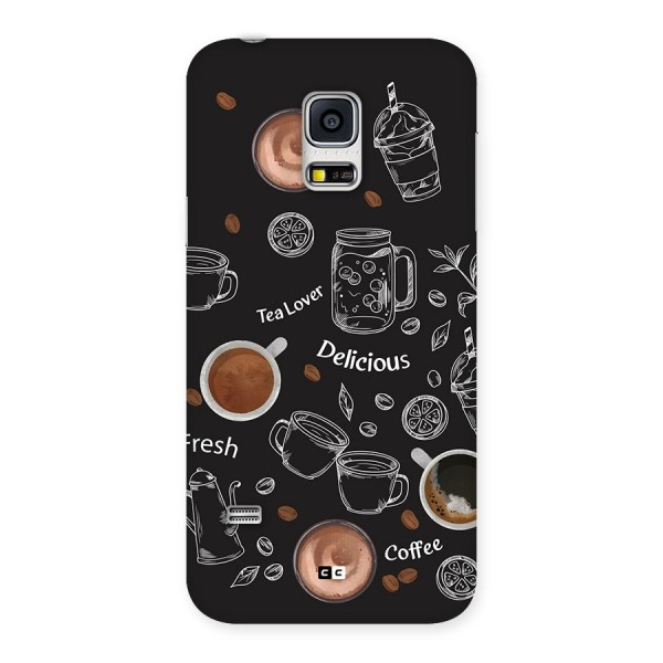 Tea And Coffee Mixture Back Case for Galaxy S5 Mini