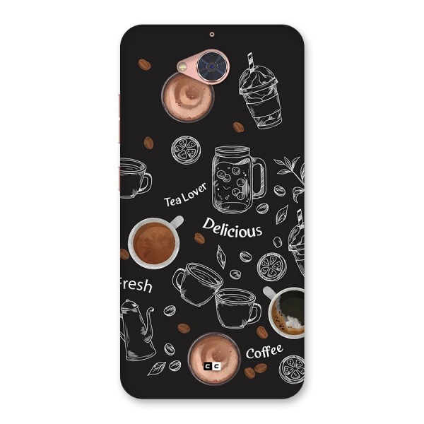 Tea And Coffee Mixture Back Case for Gionee S6 Pro