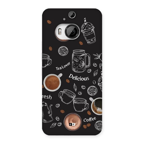 Tea And Coffee Mixture Back Case for HTC One M9 Plus