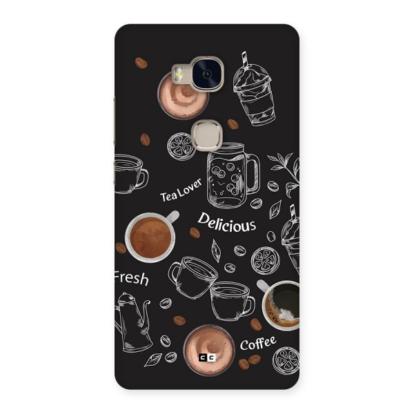 Tea And Coffee Mixture Back Case for Honor 5X