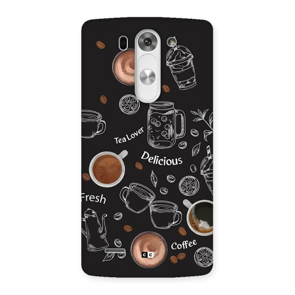Tea And Coffee Mixture Back Case for LG G3 Mini