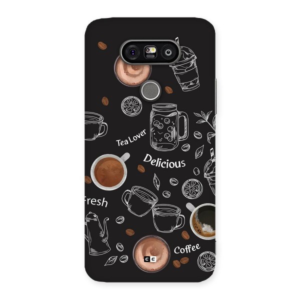 Tea And Coffee Mixture Back Case for LG G5