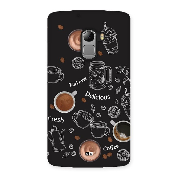 Tea And Coffee Mixture Back Case for Lenovo K4 Note