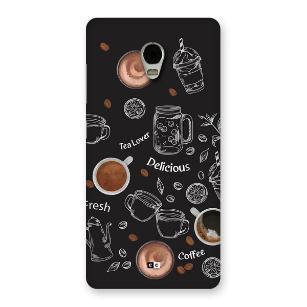 Tea And Coffee Mixture Back Case for Lenovo Vibe P1