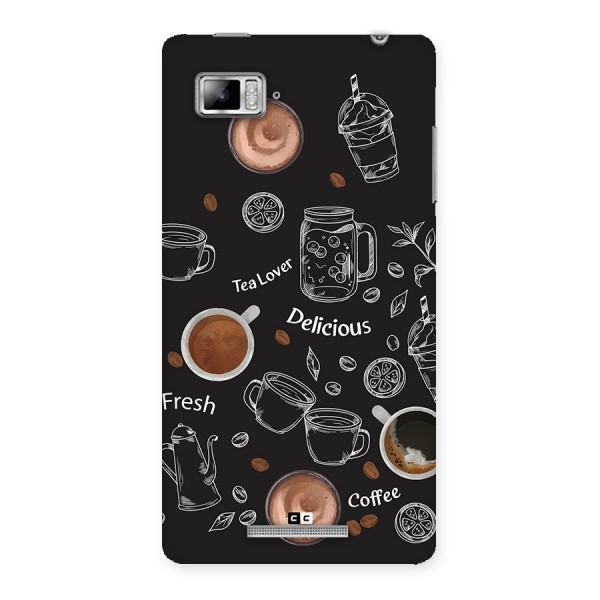 Tea And Coffee Mixture Back Case for Lenovo Vibe Z K910