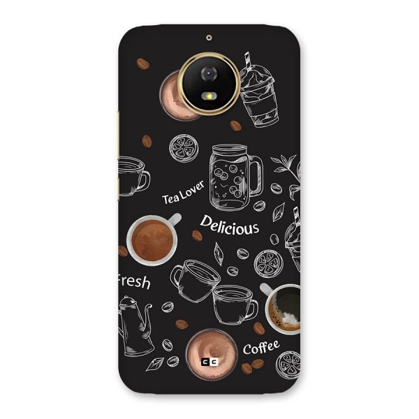 Tea And Coffee Mixture Back Case for Moto G5s