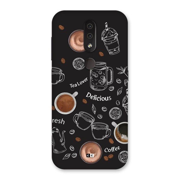 Tea And Coffee Mixture Back Case for Nokia 4.2