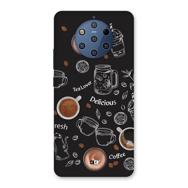 Tea And Coffee Mixture Back Case for Nokia 9 PureView