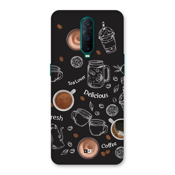 Tea And Coffee Mixture Back Case for Oppo R17 Pro