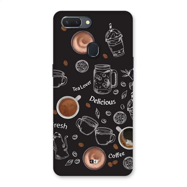 Tea And Coffee Mixture Back Case for Realme 2