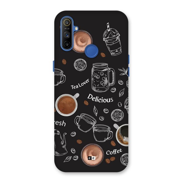 Tea And Coffee Mixture Back Case for Realme Narzo 10A