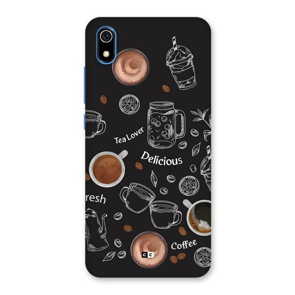 Tea And Coffee Mixture Back Case for Redmi 7A