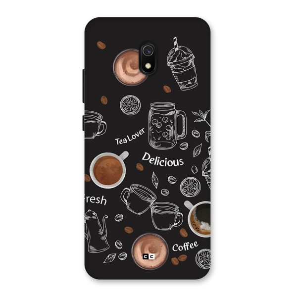 Tea And Coffee Mixture Back Case for Redmi 8A