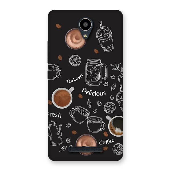 Tea And Coffee Mixture Back Case for Redmi Note 2