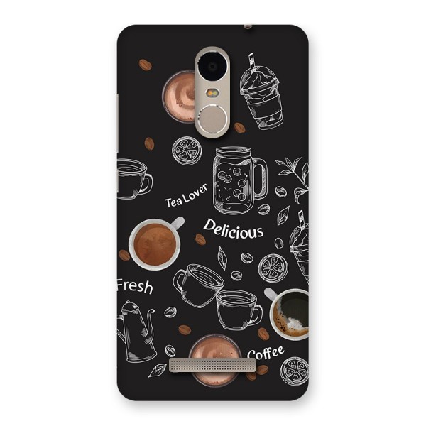 Tea And Coffee Mixture Back Case for Redmi Note 3