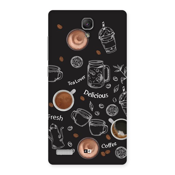 Tea And Coffee Mixture Back Case for Redmi Note Prime