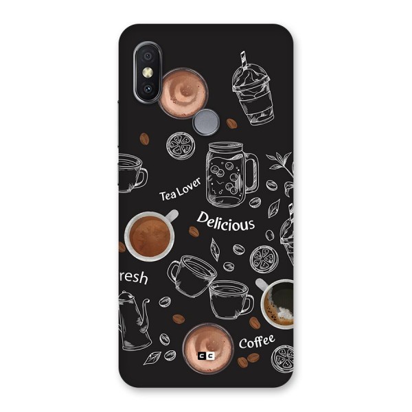 Tea And Coffee Mixture Back Case for Redmi Y2