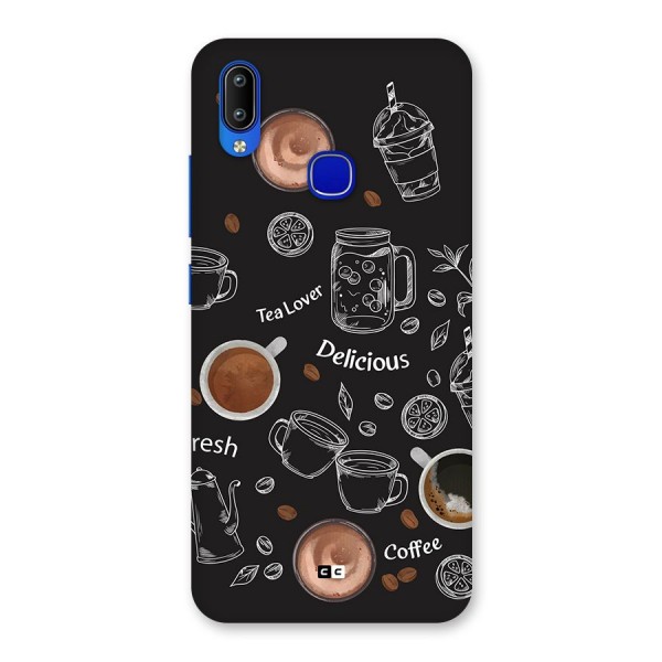Tea And Coffee Mixture Back Case for Vivo Y91