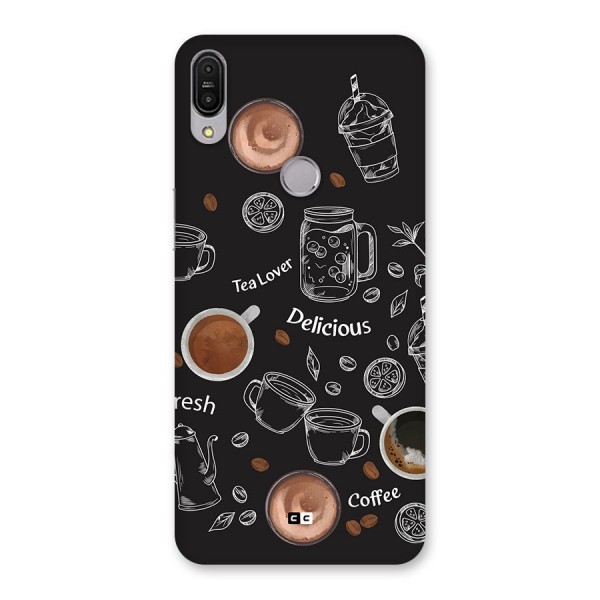 Tea And Coffee Mixture Back Case for Zenfone Max Pro M1
