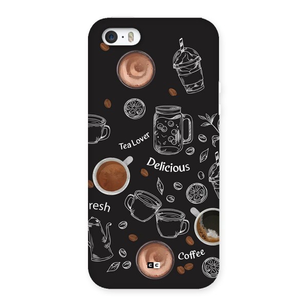 Tea And Coffee Mixture Back Case for iPhone 5 5s