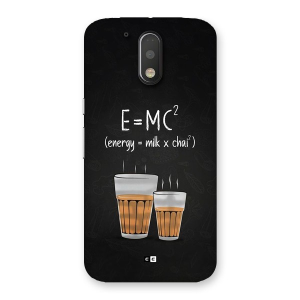 Tea Formula Back Case for Moto G4 Plus