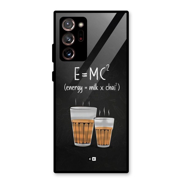 Tea Formula Glass Back Case for Galaxy Note 20 Ultra 5G