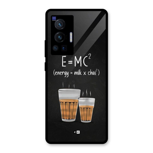Tea Formula Glass Back Case for Vivo X70 Pro