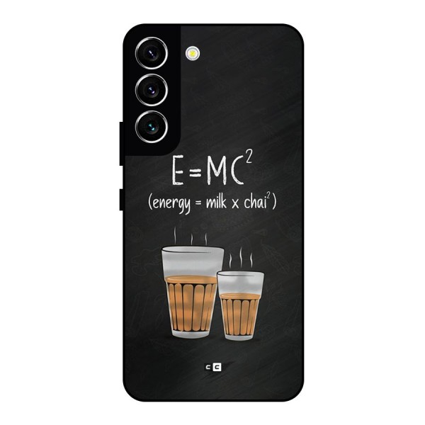 Tea Formula Metal Back Case for Galaxy S22 5G