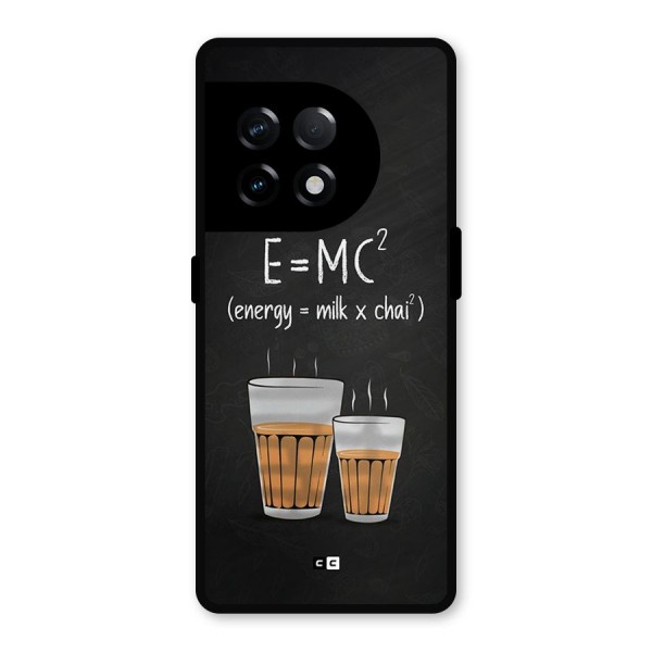 Tea Formula Metal Back Case for OnePlus 11R