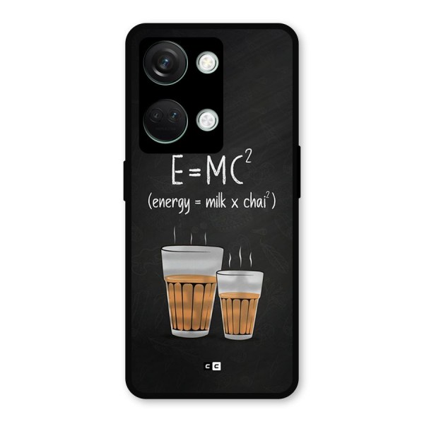 Tea Formula Metal Back Case for OnePlus Nord 3