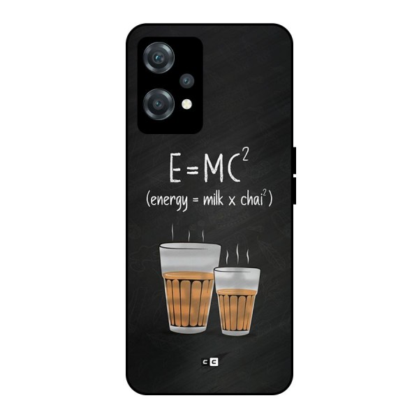 Tea Formula Metal Back Case for OnePlus Nord CE 2 Lite 5G