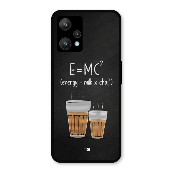 Tea Formula Metal Back Case for Realme 9 Pro Plus 5G