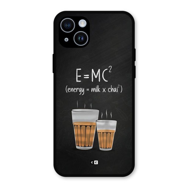 Tea Formula Metal Back Case for iPhone 14