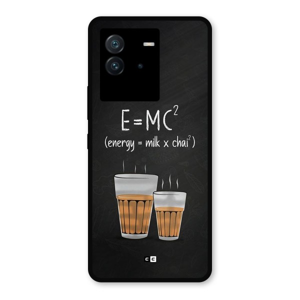 Tea Formula Metal Back Case for iQOO Neo 6 5G