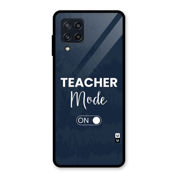 Teacher Mode On Glass Back Case for Galaxy M32