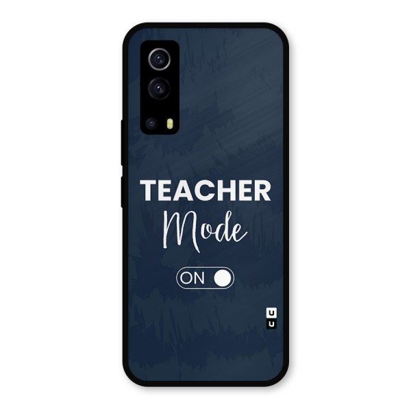 Teacher Mode On Metal Back Case for iQOO Z3