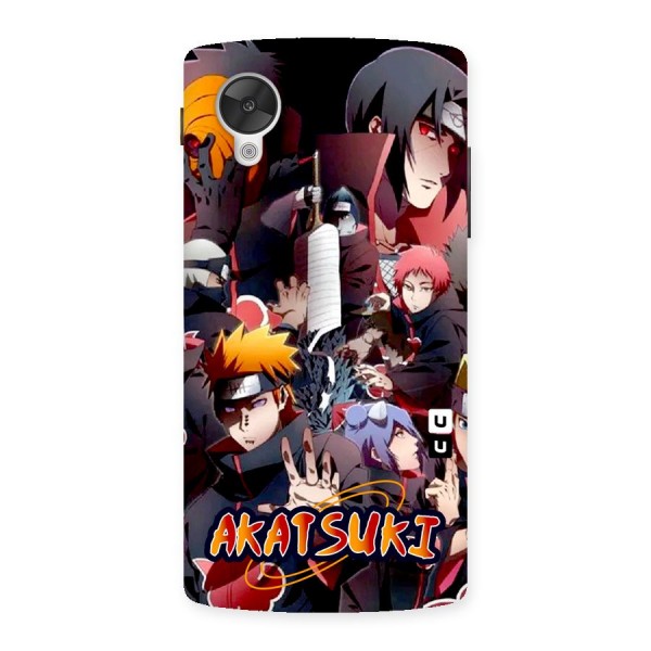 Team Akatsuki Back Case for Google Nexus 5