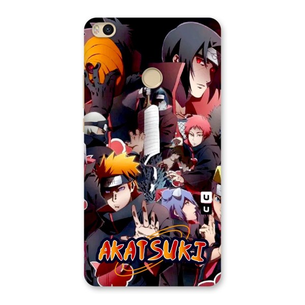 Team Akatsuki Back Case for Mi Max 2