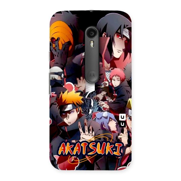 Team Akatsuki Back Case for Moto G3