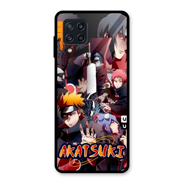 Team Akatsuki Glass Back Case for Galaxy M32