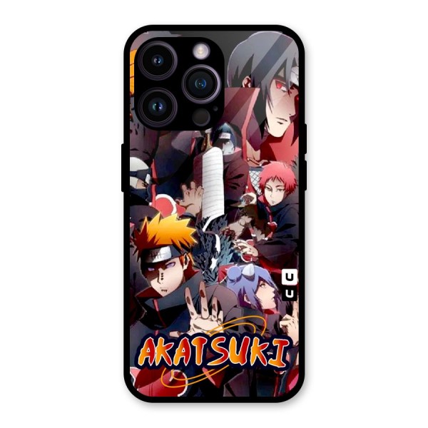 Team Akatsuki Glass Back Case for iPhone 14 Pro Max