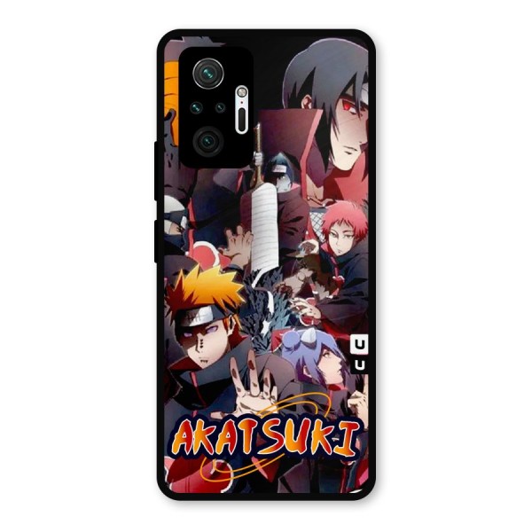 Team Akatsuki Metal Back Case for Redmi Note 10 Pro Max