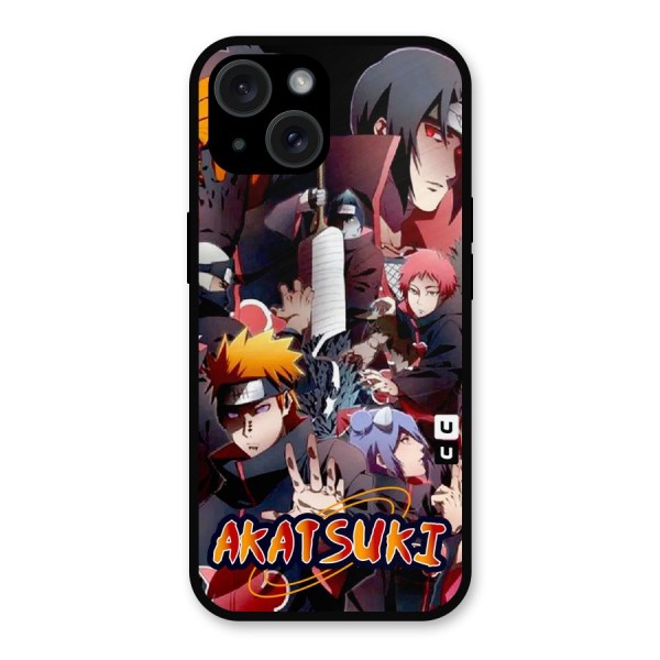 Team Akatsuki Metal Back Case for iPhone 15