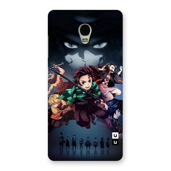 Team Demon Slayer Back Case for Lenovo Vibe P1
